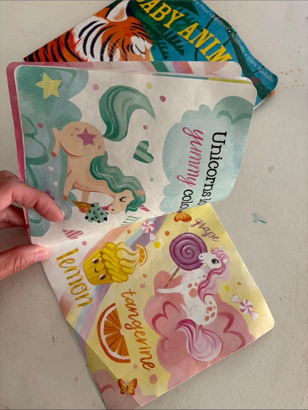 Chew Proof washable books baby